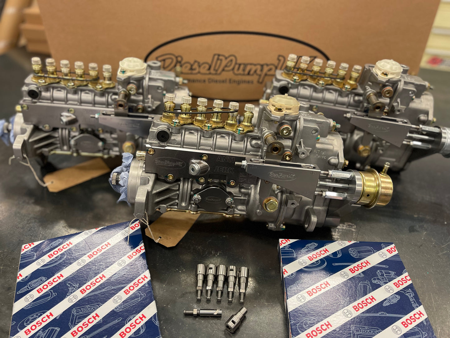 OM603/OM606 500bhp 8.5mm Custom Built Injection Pump with Billet Alda