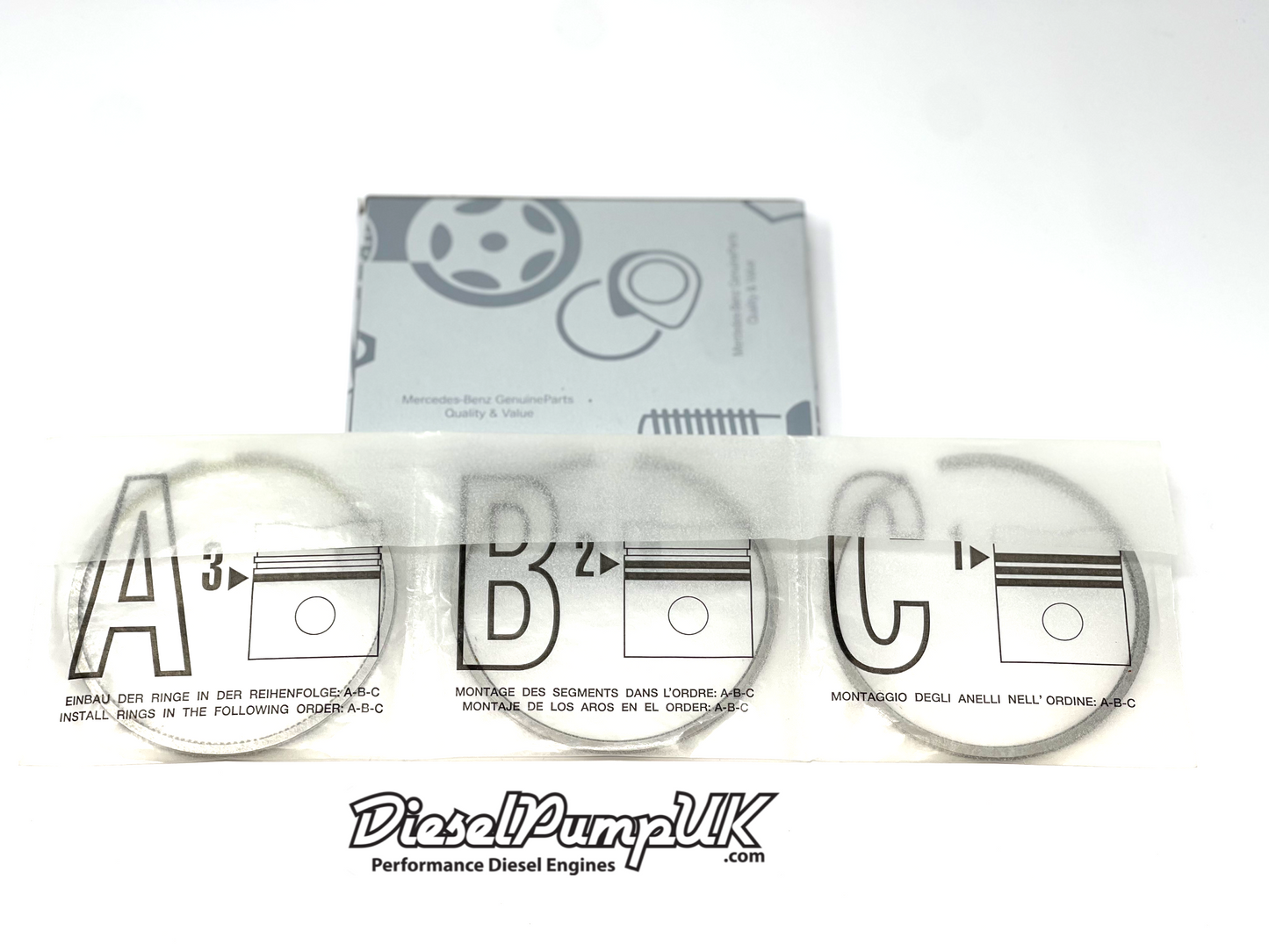 Genuine Mercedes Piston Rings