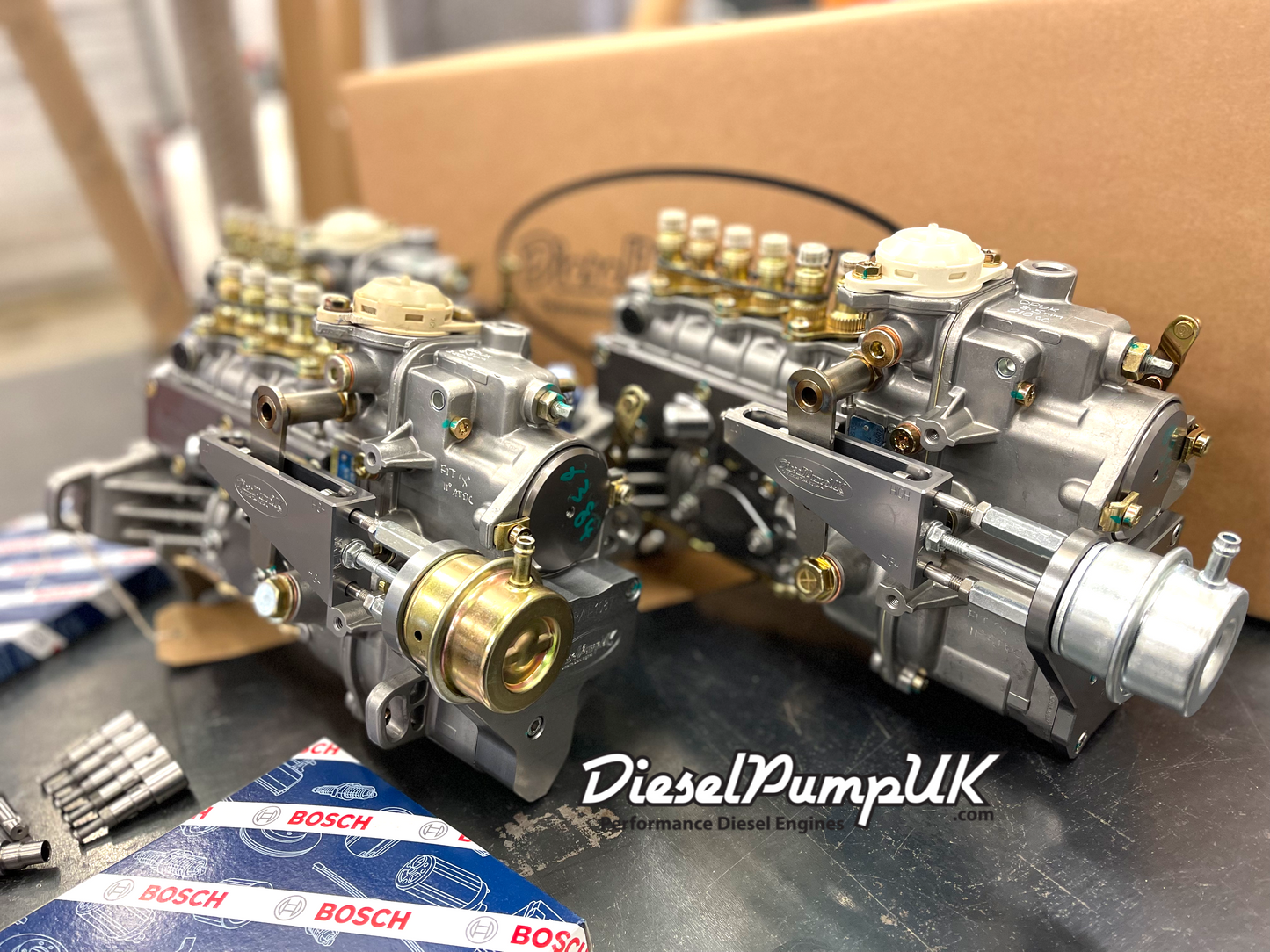 OM603/OM606 500bhp 8.5mm Custom Built Injection Pump with Billet Alda