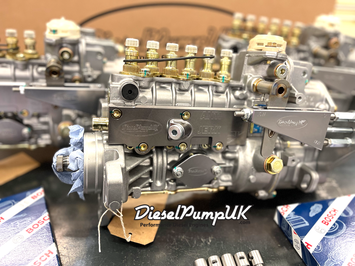 OM603/OM606 500bhp 8.5mm Custom Built Injection Pump with Billet Alda