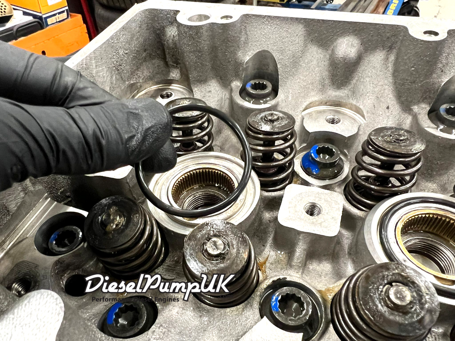 Head to cam oring for om606 engine