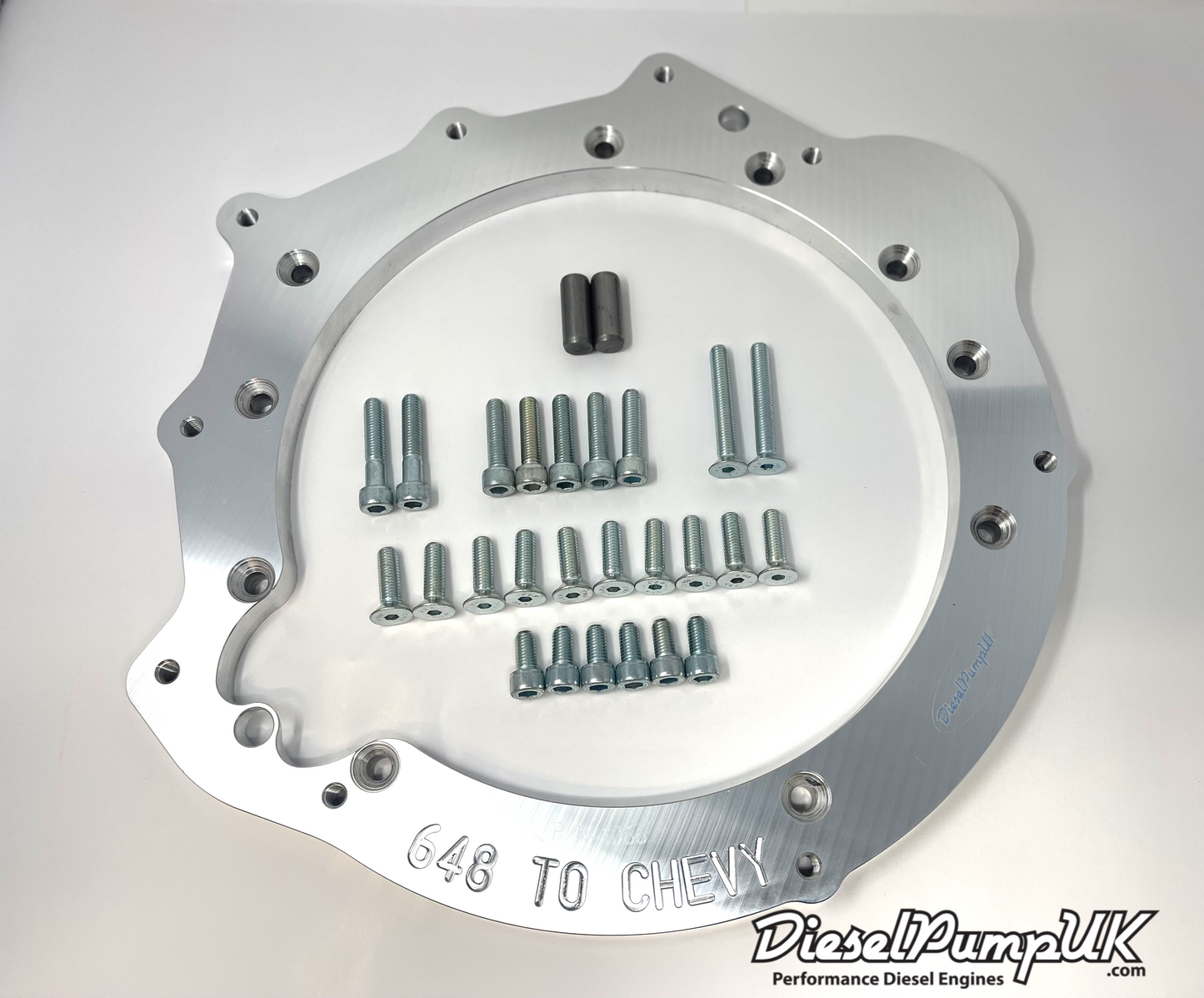 OM648/613 to Chevy Adapter Plate and Fitting Hardware