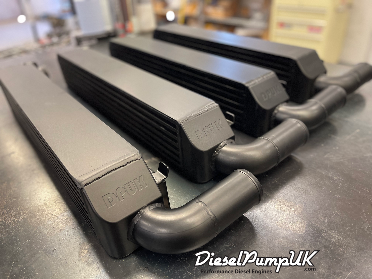 W210 OM606 FRONT MOUNT INTERCOOLER
