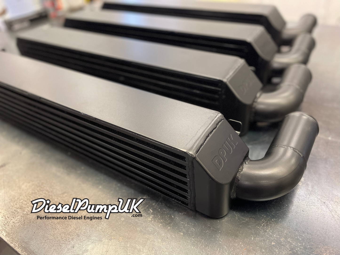 W210 OM606 FRONT MOUNT INTERCOOLER