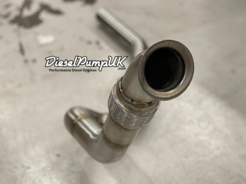 3″ Stainless Landrover Defender Downpipe Kit