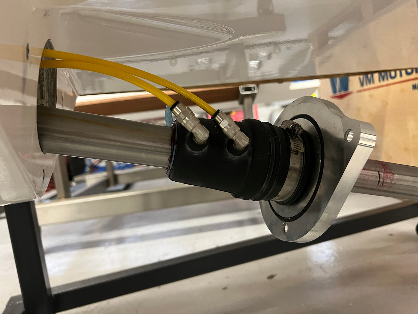 Removable Stern Gland & Mounting Plate with O'Ring