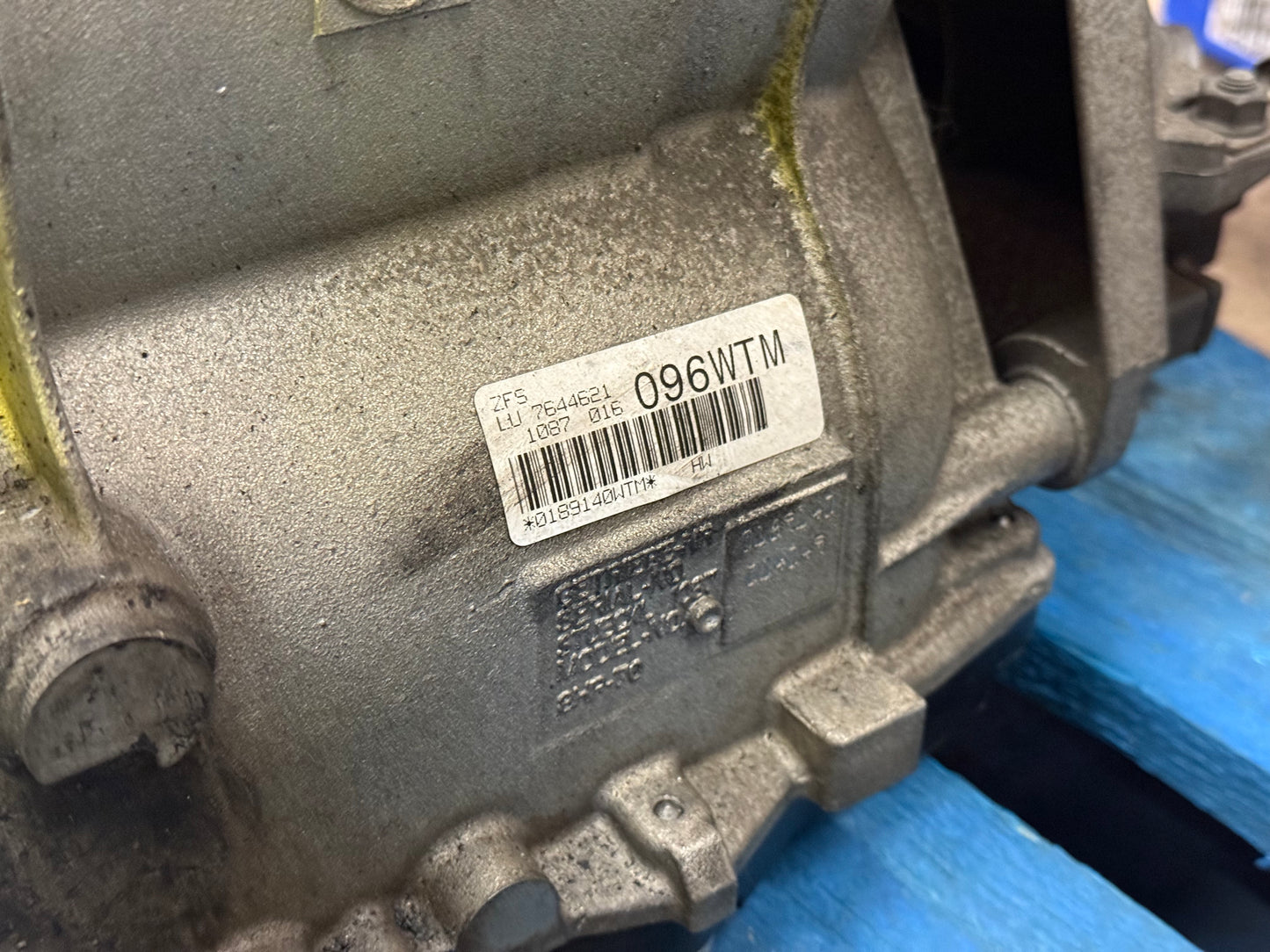 BMW 8HP to OM606 Transmission Adapter