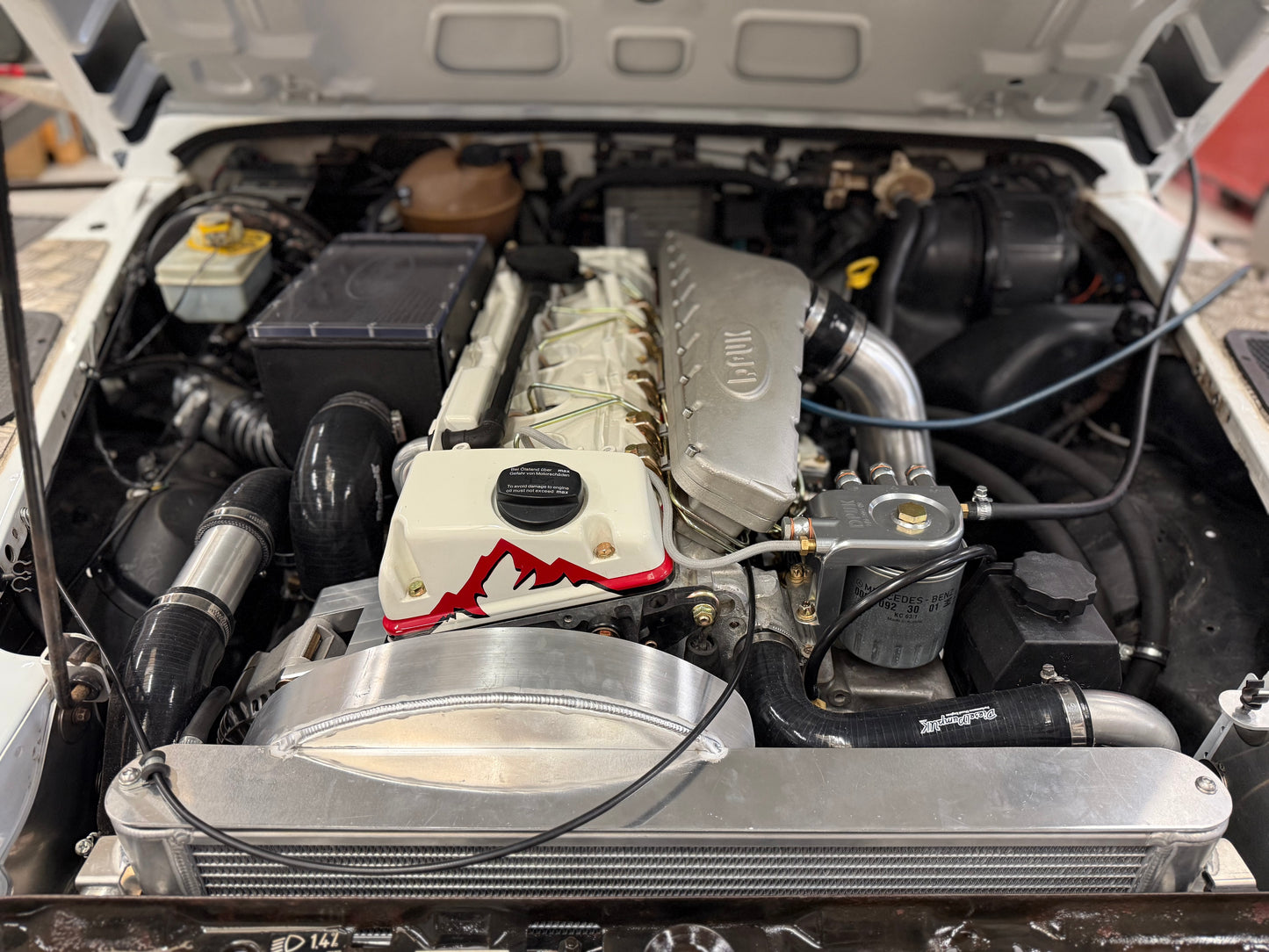 Cast Aluminium Inlet Manifold for the OM606