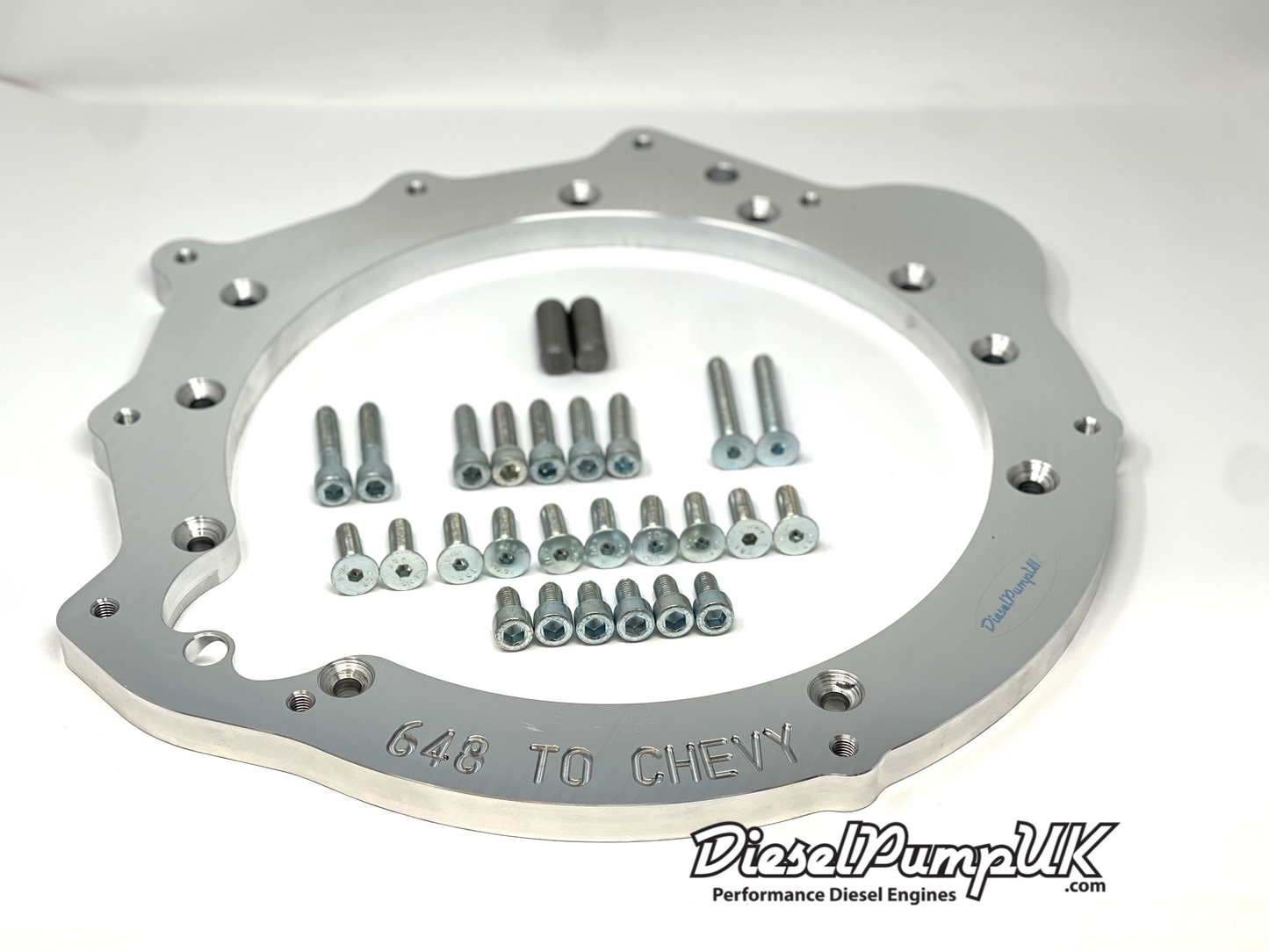 OM648/613 to Chevy Adapter Plate and Fitting Hardware