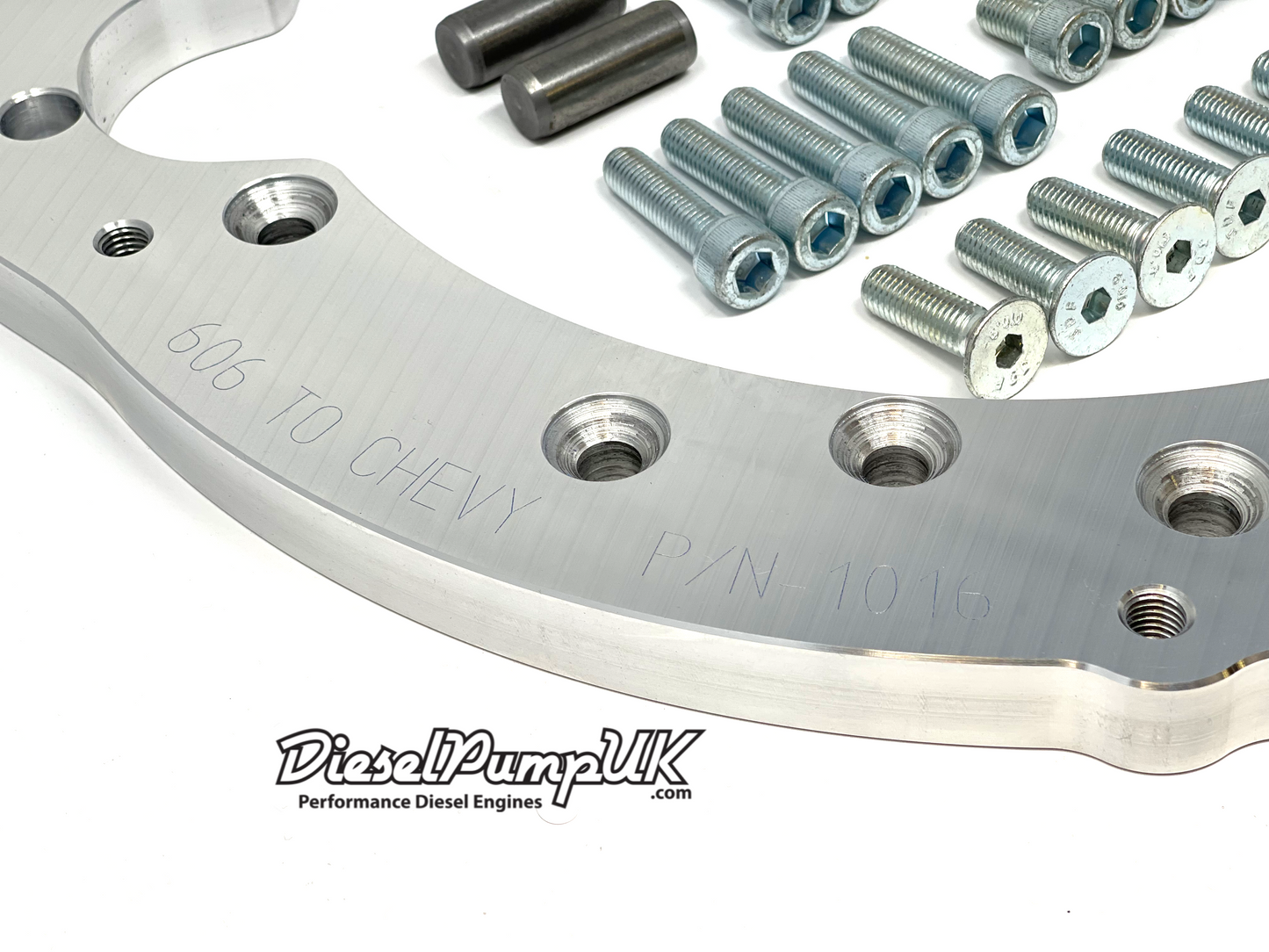 OM606 to Chevy Adapter Plate and Fitting Hardware