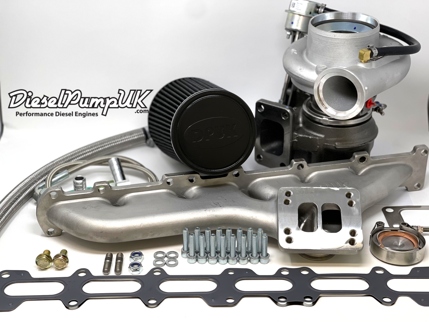 HX30 Turbo Kit with Stainless Manifold (Genuine Holset)