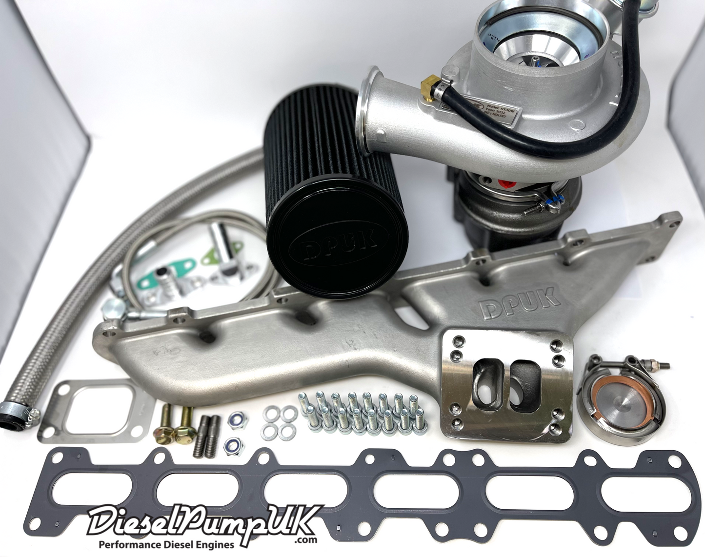 HX30 Turbo Kit with Stainless Manifold (Genuine Holset)