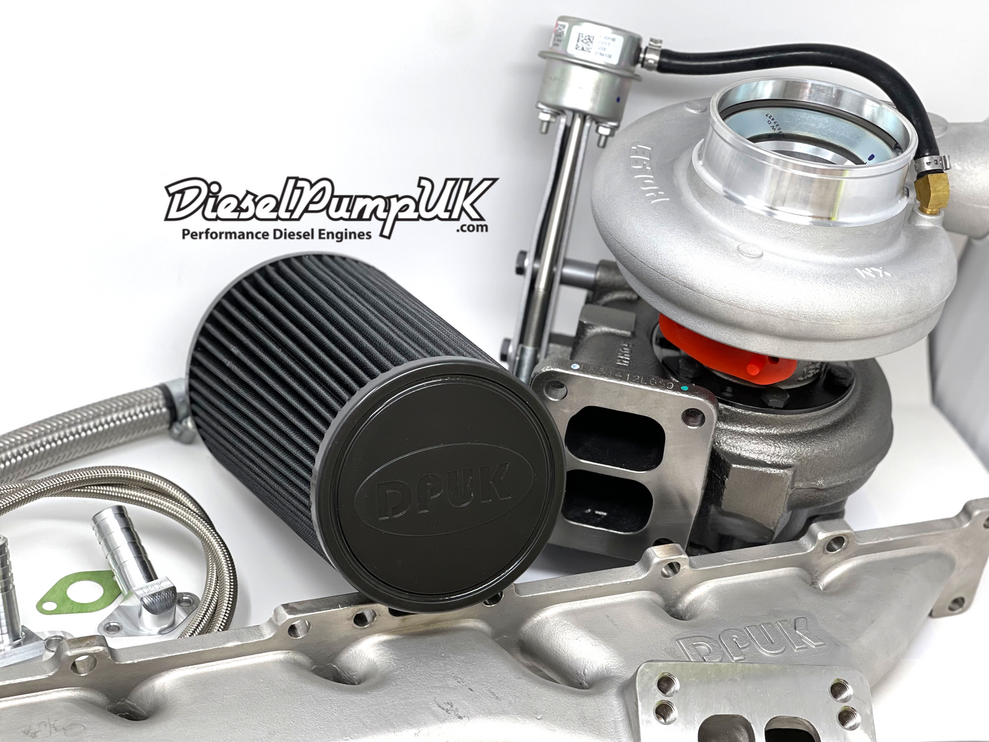 HX40 Turbo Kit with Stainless Manifold (Genuine Holset)