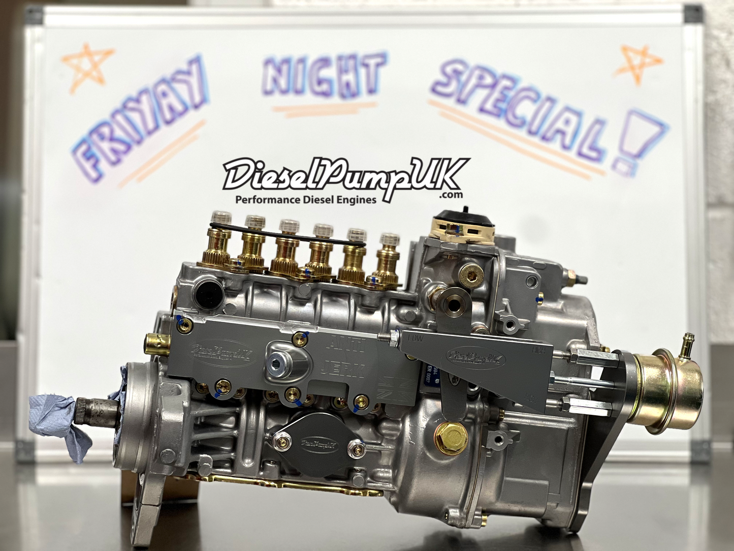 OM606 / OM603 Custom 7.7mm Injector Pump V2 Upgrade