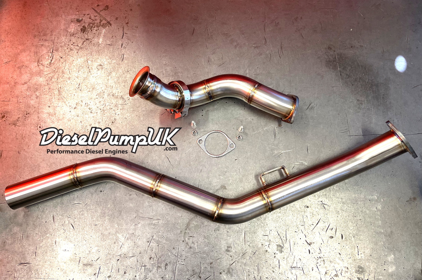 3" Stainless W210 E300TD Downpipe Kit