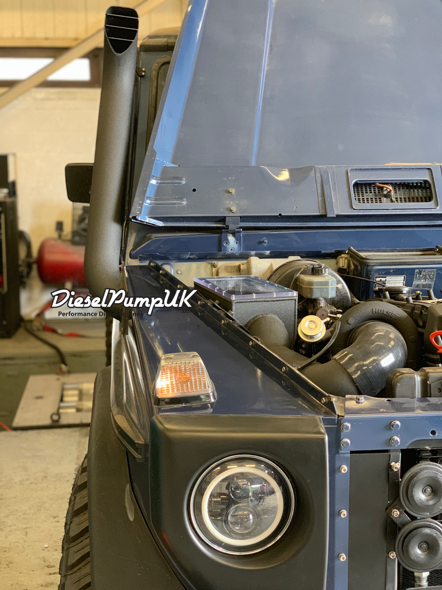 High Flow Enclosed Intake – G Wagon