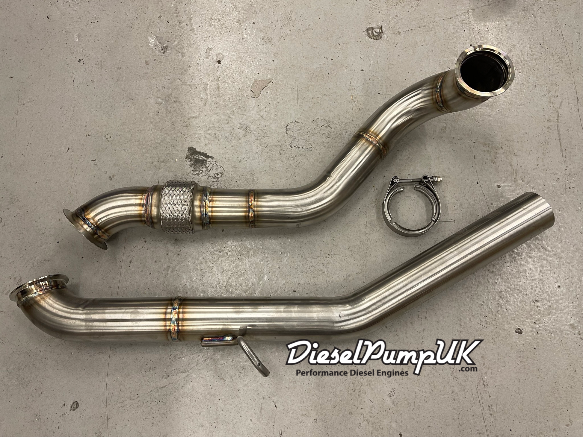 Land rover series 3 online stainless steel exhaust